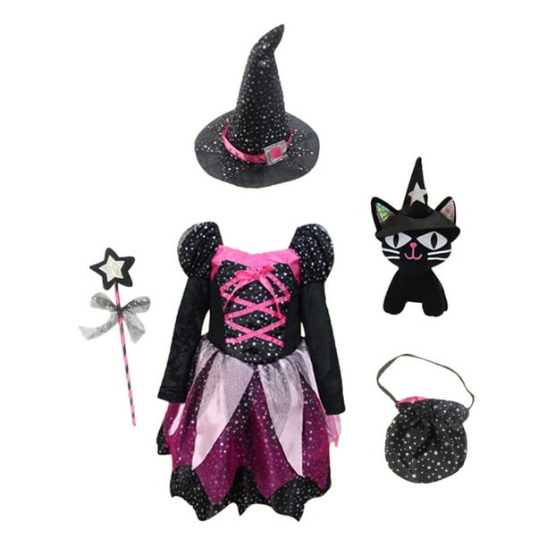 Disfraz de Halloween Yinane para niñas vestido de princesa 120cm