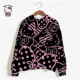 thumbnail image 4 of Sudadera con capucha de HELLO KITTY para mujer, ropa de calle con estampado de manga larga, estilo Harajuku, para otoño e invierno, 4 of 5