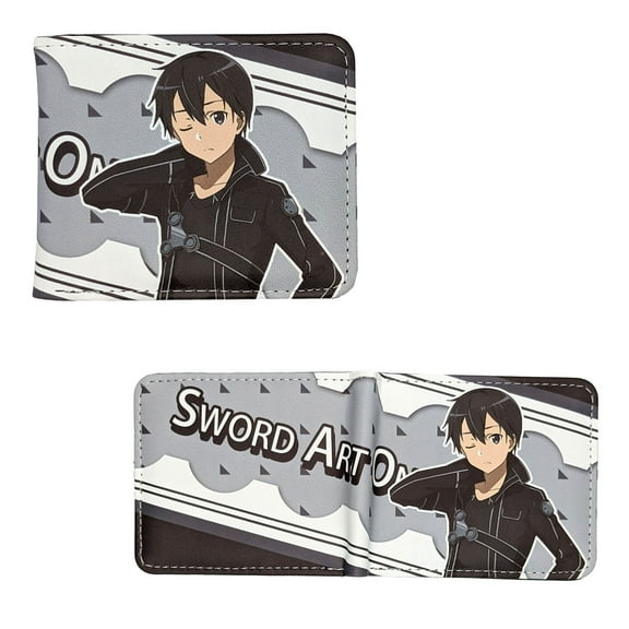 Kirito Style A - Sword Art Online 4x5" Bi-Fold Wallet