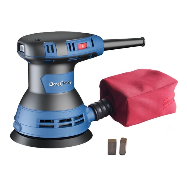 Lijadora Rotorbital Industrial 5' Dongcheng 300 W azul Estándar