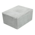 thumbnail image 1 of 1pc Aluminum Stomp Box Case Guitar Pedal Enclosure Replacement (Silver), 1 of 9