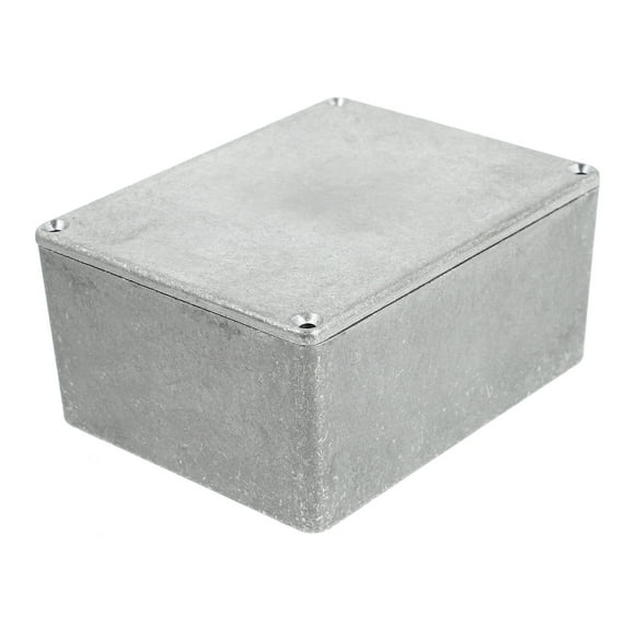 1 Pce Boîtier de Pédale de Guitare en Aluminium, Remplacement (Argent)