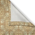 thumbnail image 3 of Ambesonne Beige Kitchen Curtains, Damask Vintage Bohemian, 55"x45", Cream Beige, 3 of 3