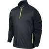 Nike Men's Golf Shield 1/2 Zip Top, Black, Medium