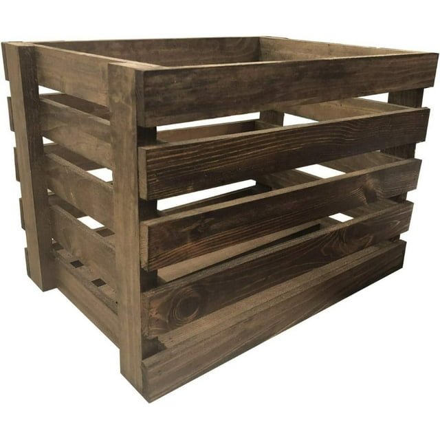 Large Pine Wood Crates