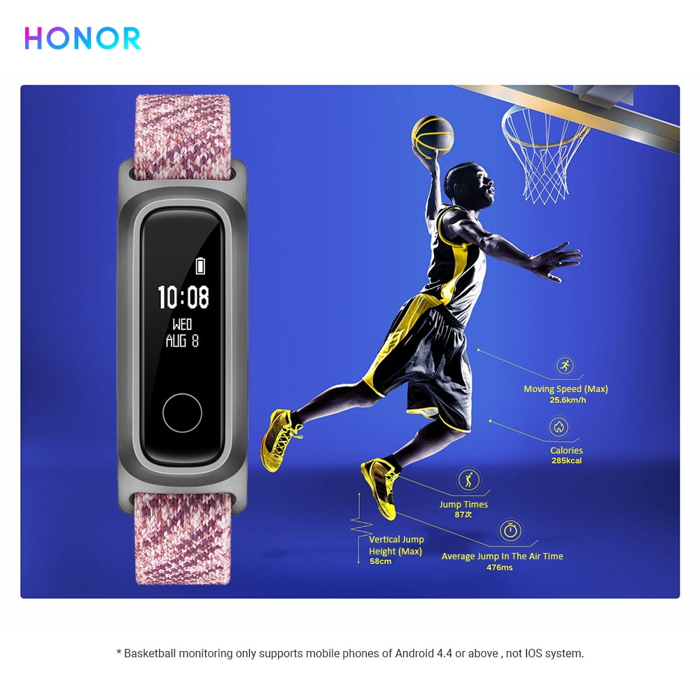 Honor presenta la edición Basketball del Honor Band 5