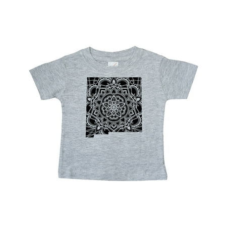 

Inktastic New Mexico Silhouette Mandala Gift Baby Boy or Baby Girl T-Shirt