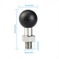 thumbnail image 2 of Adaptador de bola de motocicleta Baoblaze de 1' 25 mm con tornillos M8 M10, 2 of 5