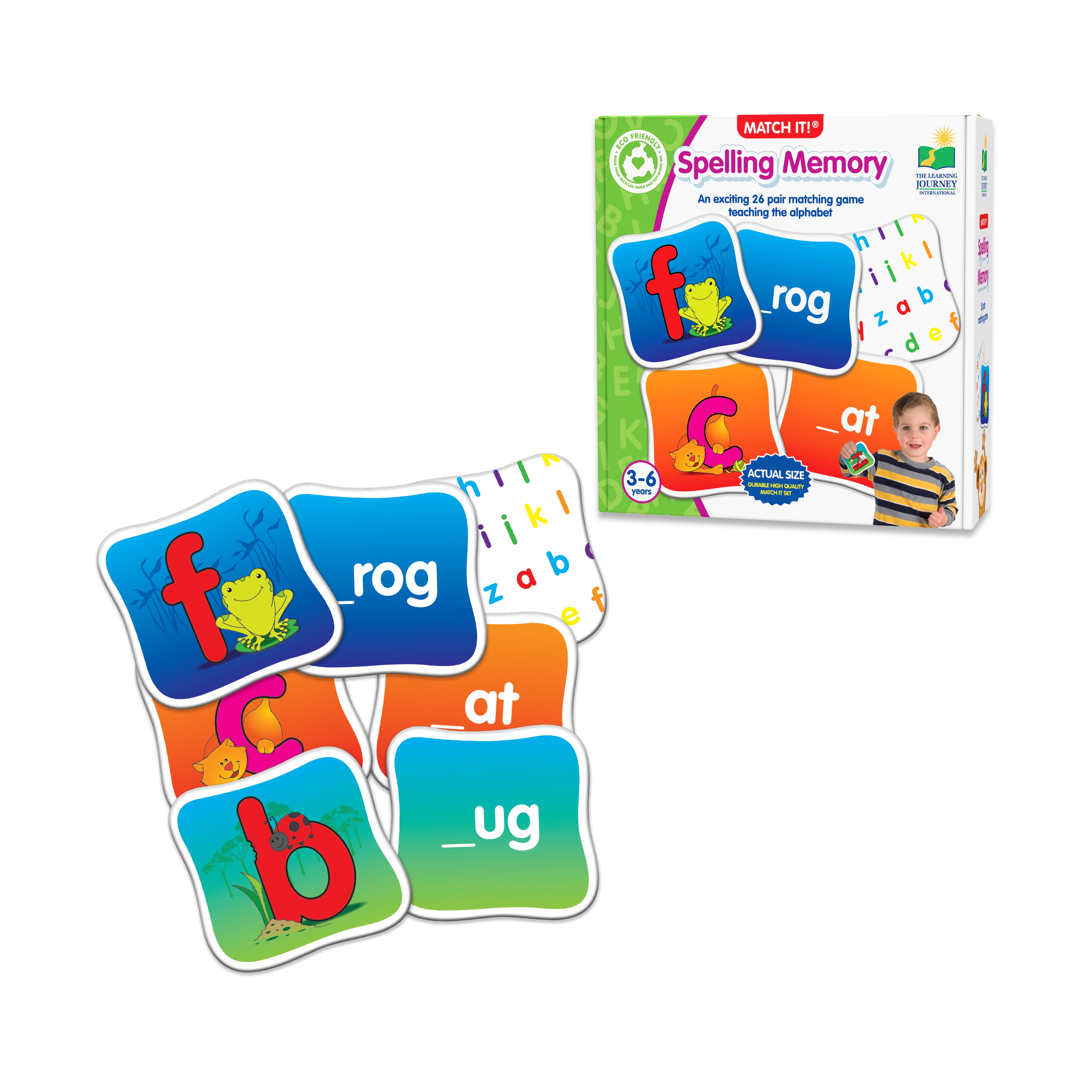 The Learning Journey Match It! - Spelling Memory