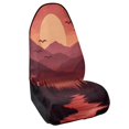 thumbnail image 2 of XYZCANDO 1 Pack Auto Seat Protector Portable Waterproof, Compatible with Car Truck Seat Van Car Seat Towel Cover(Sunset Valley), 2 of 7