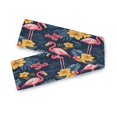 thumbnail image 7 of Yayeee Table Runner 70 inches Long Home Kitchen Dinning Party Decoration, Red Floral Flamingo, 7 of 7