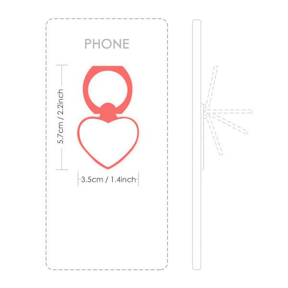 guitar music instrument heart pattern ph  stand holder kickstand universal support