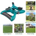 thumbnail image 4 of Rociador de césped Rociadores de agua de jardín ajustables giratorios de 360 grados Sistema automático de riego de césped para patio al aire libre que WD.WDQZL Hogar, 4 of 6