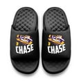 thumbnail image 2 of Unisex ISlide Ja'Marr Chase Black LSU Tigers Collage Motive Slide Sandals, 2 of 5