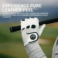 thumbnail image 4 of FINGER TEN Men’s Golf Glove Left Hand Right with Ball Marker Value 3 Pack, Weathersof Grip Soft Comfortable, 4 of 9