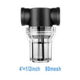 thumbnail image 1 of Bgsha 40 80Mesh Inline Mesh Strainer Water Pump Filter Screen Garden Irrigation, 1 of 9