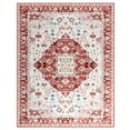 thumbnail image 3 of Dwelke Machine Washable Rug Vintage Washable Area Rugs with Non Slip Rugs for Living Room Bedroom Traditional Rug Accent Carpet, Home Decor Office Boho Rug,6'x9' Red, 3 of 8