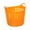 Orange, variant on Dvumao Classroom Supplies, Plain Desktop Rocking Lid Small Trash Can Living Room Coffee Table Basket Household Table Mini Trash Can, Gift for Student