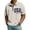 Beige, variant on Mens American Flag Patriotic Polo Shirts Blue M
