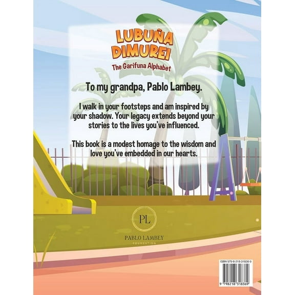 Garifuna Alphabet Book - Lubuña Dimurei (Coloring book), (Paperback)