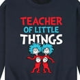 thumbnail image 3 of Dr. Seuss - Teacher Of Little Things - Men's Crew Neck Fleece Pullover, 3 of 6