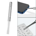 thumbnail image 2 of RUISINERY Stainless Steel Nonmagnetic Solder Scraper Electronics Maintenance Tool for Accuracy Electronics and Craft Enthusiasts, 2 of 8