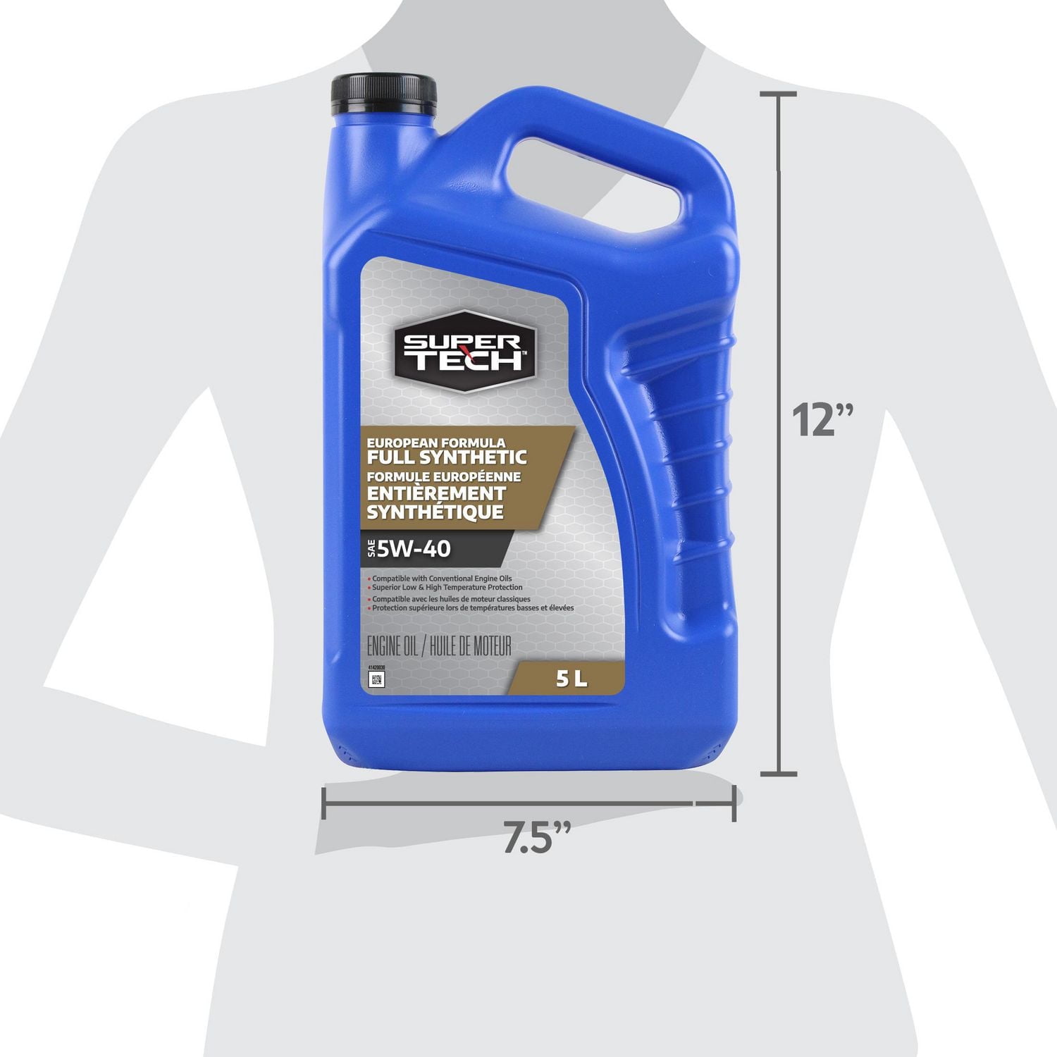 Super Tech Full Synthetic 5W40 Motor Oil