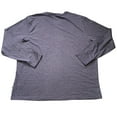 thumbnail image 2 of Eddie Bauer Men's Long Sleeve Crew Neck Cotton Classic Fit Brushed Jersey Tee (Heather Mood Indigo, S), 2 of 2