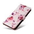 thumbnail image 5 of Flip Wallet Case Designed for Samsung Galaxy A36 5G, Marble Pattern PU Leather Kickstabd with Credit Card Slots Cash Pocket Drop Protective Phone Case Cover for Samsung Galaxy A36 5G, Rosegold, 5 of 5