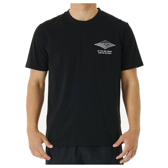 Vaporcool Line Up Short Sleeve T-Shirt [Black]