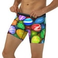 thumbnail image 2 of Sigee Colorful Easter Eggs1 for Men's Boxer Briefs,Moisture Wicking and Breathable Large, 2 of 9