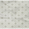 thumbnail image 4 of oneOone Cotton Poplin Twill Dark Olive Green Fabric Arrow & Diamond Shape Geometric Sewing Material Print Fabric by The Yard 56 Inch Wide, 4 of 4