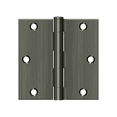 thumbnail image 2 of Deltana S35U15A-R 3-1/2" x 3-1/2" Square Hinge; Antique Nickel Finish, 2 of 2