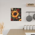 thumbnail image 6 of Gaeub Sunflower Floral Butterfly Print Modern Canvas Wall Art Prints,Artwork Abstract Paintings,Canvas Decorative,Pictures on Canvas for Home Decorations,Wall Decor, 6 of 6