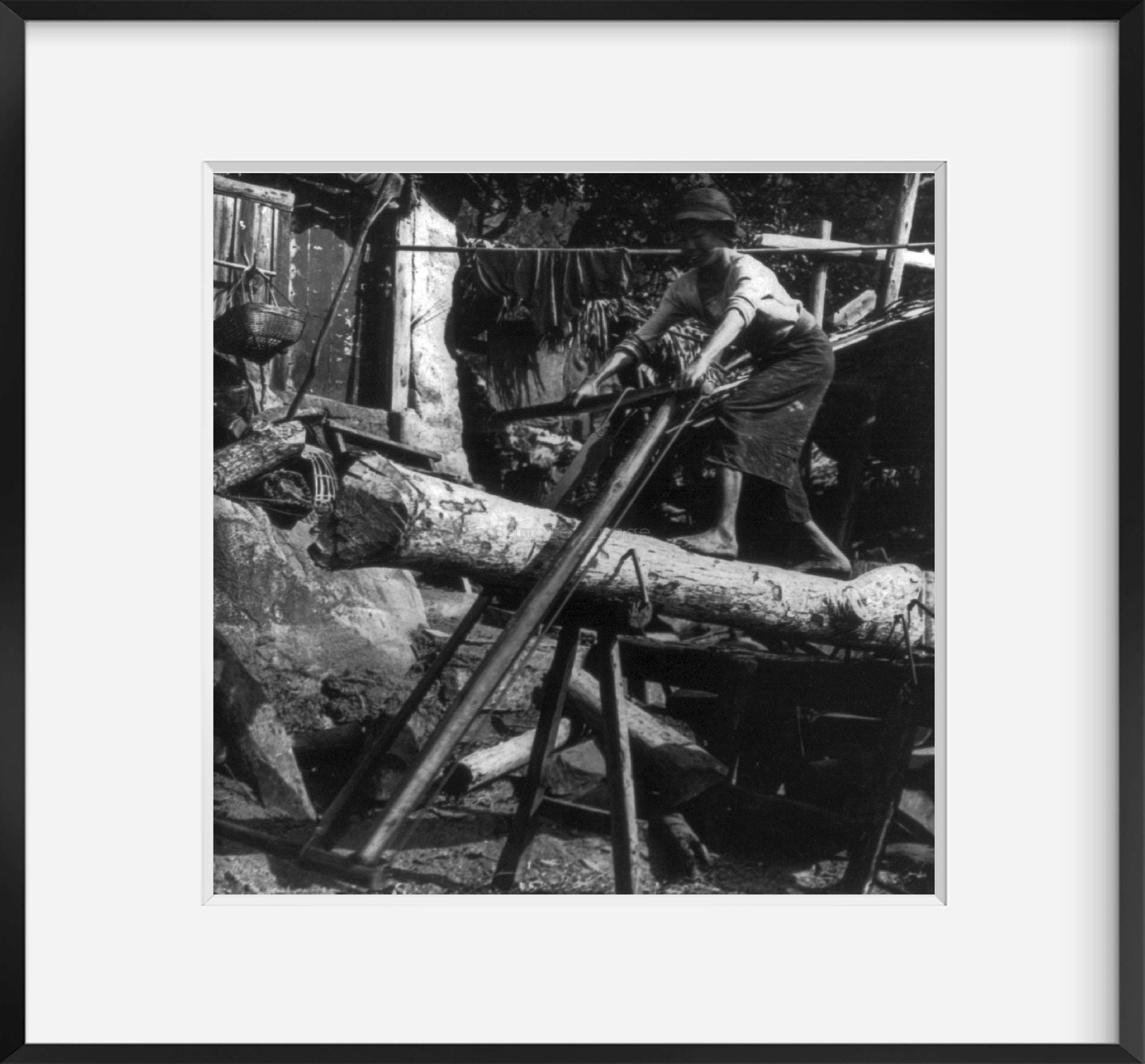 photo-a-chinese-saw-mill-china-boy-log-saw-horse-two-man-saw