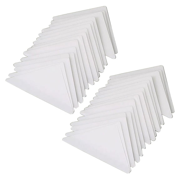 30pcs Collar Adhesive Strips for Men and Women Dress Shirt Collar Stand Collar Shaper Sticker for Shirt