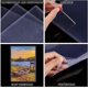 thumbnail image 4 of Paquete de 10 protectores de hojas de plástico PVC de 12,2 x 8,6 pulgadas, rígidos y transparentes, para pósteres y documentos A4., 4 of 6