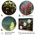 thumbnail image 3 of Designart "Urban Poetry In Graffiti Greenery I" Plants Floater Framed Canvas Art Print, 3 of 5