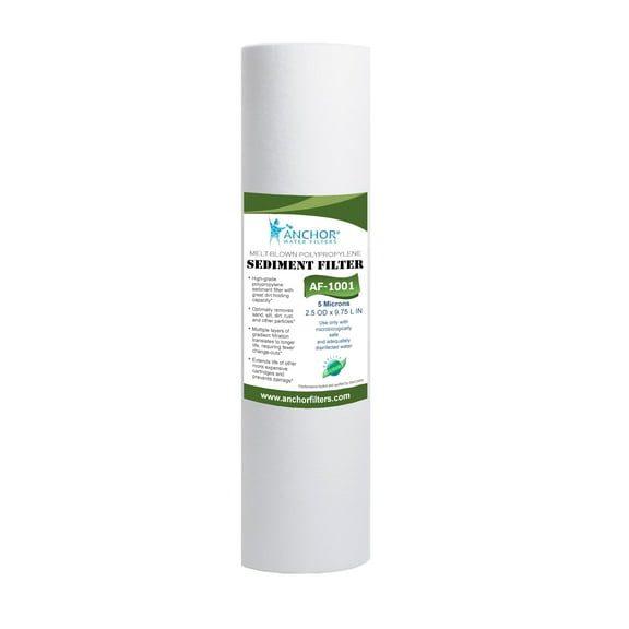 AF-1001 - 10 x 2.5-inch Sediment Filter Cartridge
