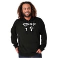 thumbnail image 4 of Funny Wait What Punctuation Joke Hoodie Sweatshirt Women Men Brisco Brands S, 4 of 6