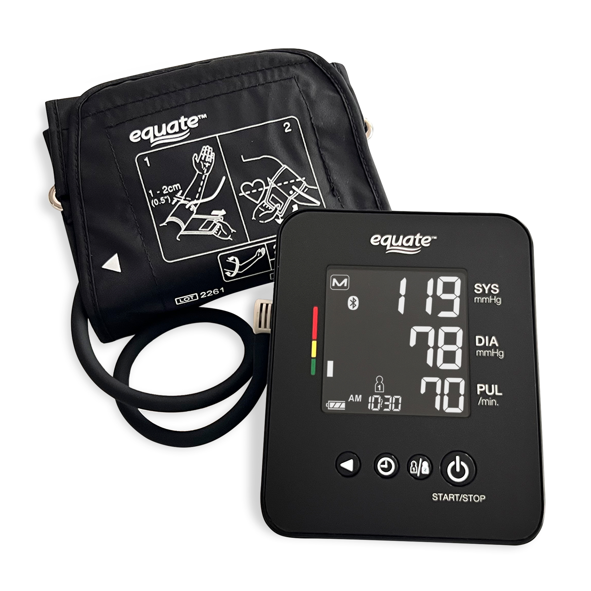 Equate BP-6000 Upper Arm Blood Pressure Monitor with Bluetooth