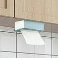 thumbnail image 2 of Under Cabinet Paper Towel Holder, No-Drill Metal Paper Dispenser Rack for Kitchen, Bathroom, Over Door Towel Storage, Space-Saving and Easy Installation, 2 of 4