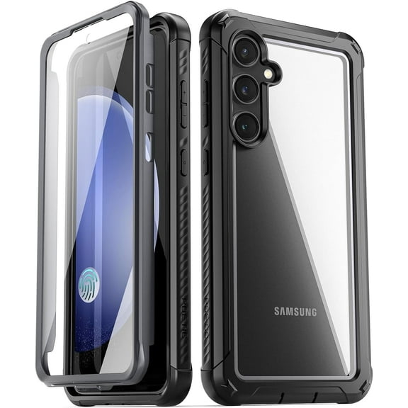 Poetic Guardian Case for Samsung Galaxy S23 FE 5G [20 FT Mil-Grade Drop Tested], Built-in Screen Protector [Work with Fingerprint ID],Full Body Shockproof Bumper Cover [Update Version]