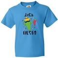 thumbnail image 3 of Inktastic Cinco De Mayo Let's Fiesta Cute Cactus with Sombrero Youth T-Shirt, 3 of 5
