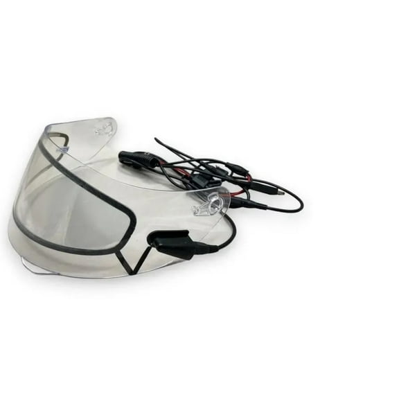 Electric Heating Visor Motorcycle Helmet Anti-fog Ultra-clear Long Helmet Lenses Patch Film Electric Heating Anti-fog Lenses