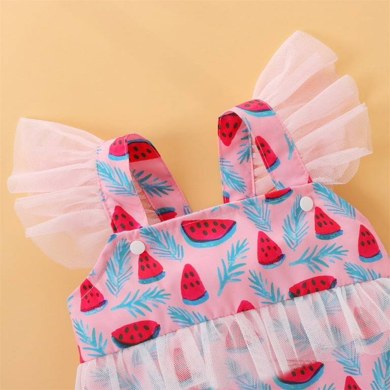 Watermelon outfit 12 months top