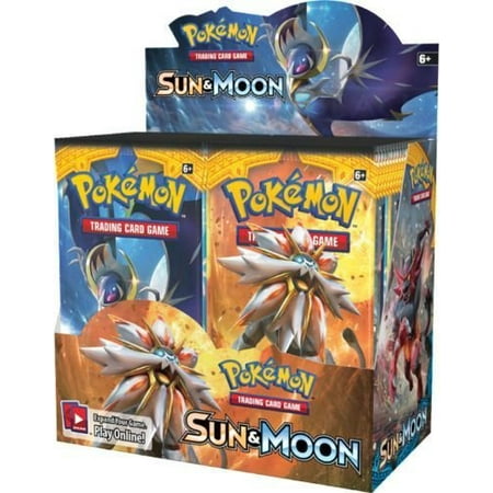Pokemon Sun Moon English Booster Box 36 Packs Of 10 Random Cards