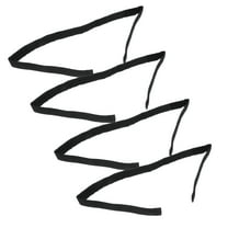 GAXIRE Versatile Black Nylon Ratcheting Straps for Hoverboard Easy Installation Anti Slip Design Set of 4 25 x 700MM