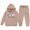 C81--Khaki, variant on Toddler Baby Girl Outfits Toddler Fall Winter Clothes Cute Long Sleeve Sweatshirt Tops Pants Set Infant 2Pcs Clothing,12-13 Years,Grey