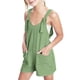 thumbnail image 1 of Rompers de Verano Casuales sin Mangas Overalls Sueltos Traje Corto con Bolsillos para el Uso Diario, Vacaciones, Ropa Callejera, 1 of 8